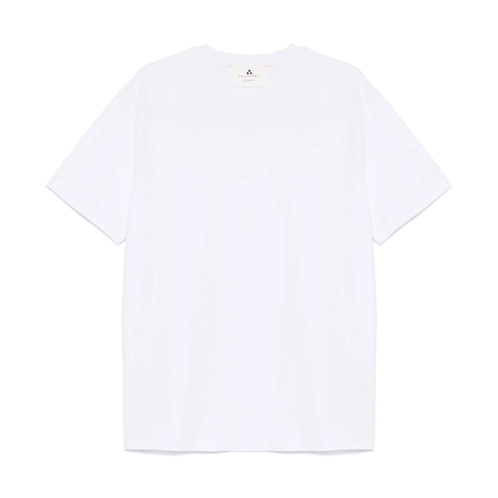 Peuterey Witte T-shirt en Polo Perran CN White Heren