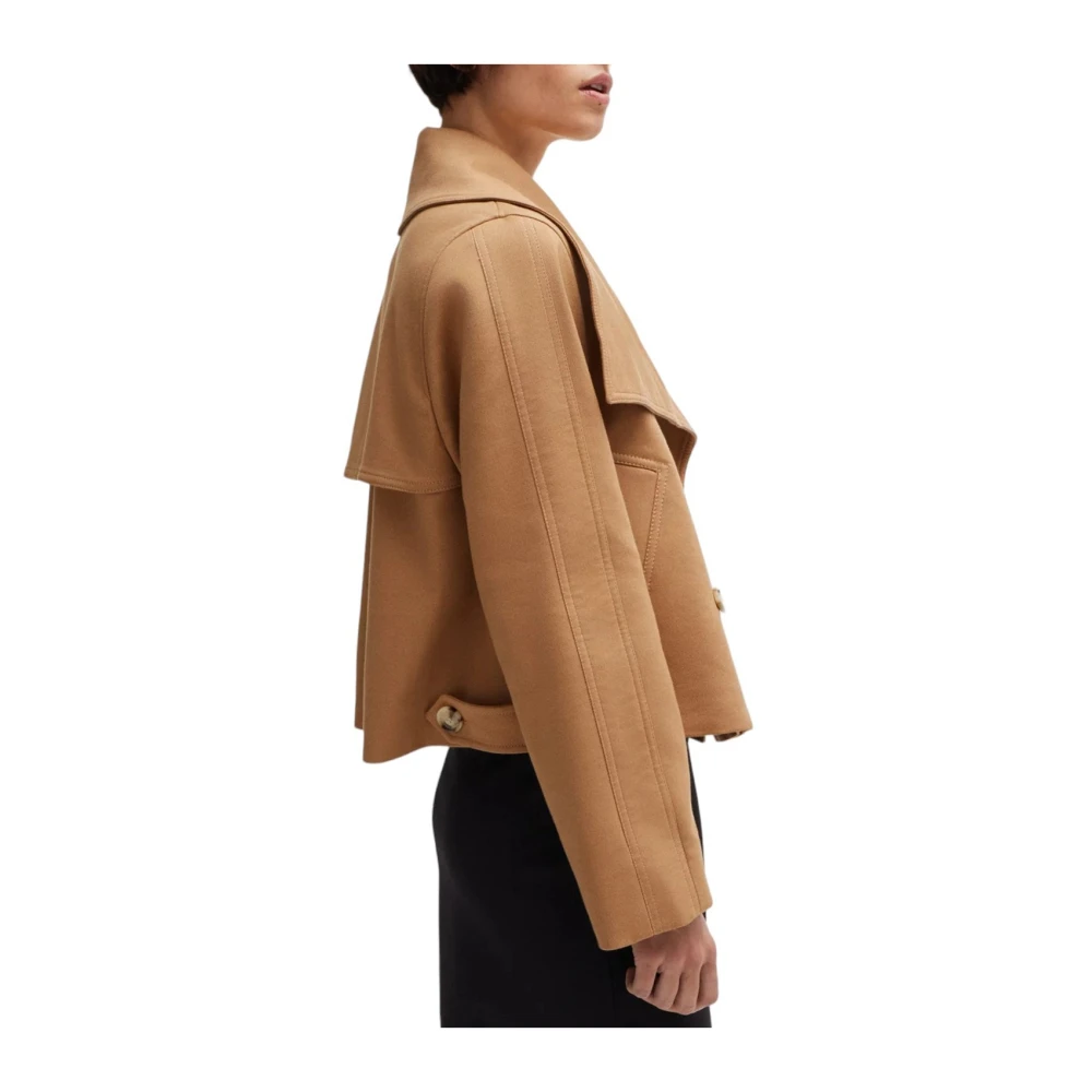 Boss Beige Caspera Jas Brown Dames