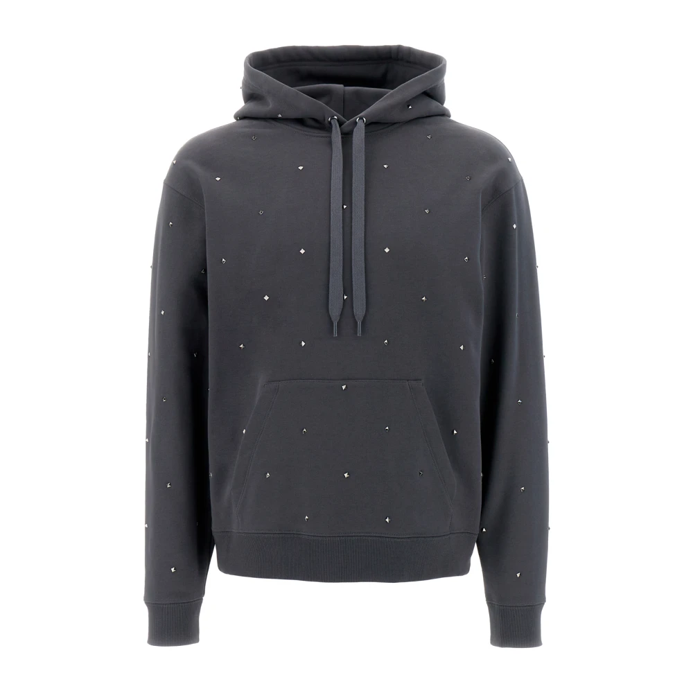Valentino Garavani Stijlvolle Sweatshirt voor Mannen Gray Heren