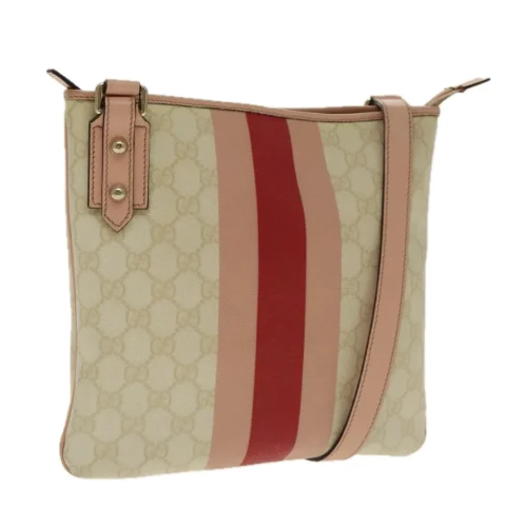 Gucci Vintage Pre-owned Leather gucci-bags White Dames