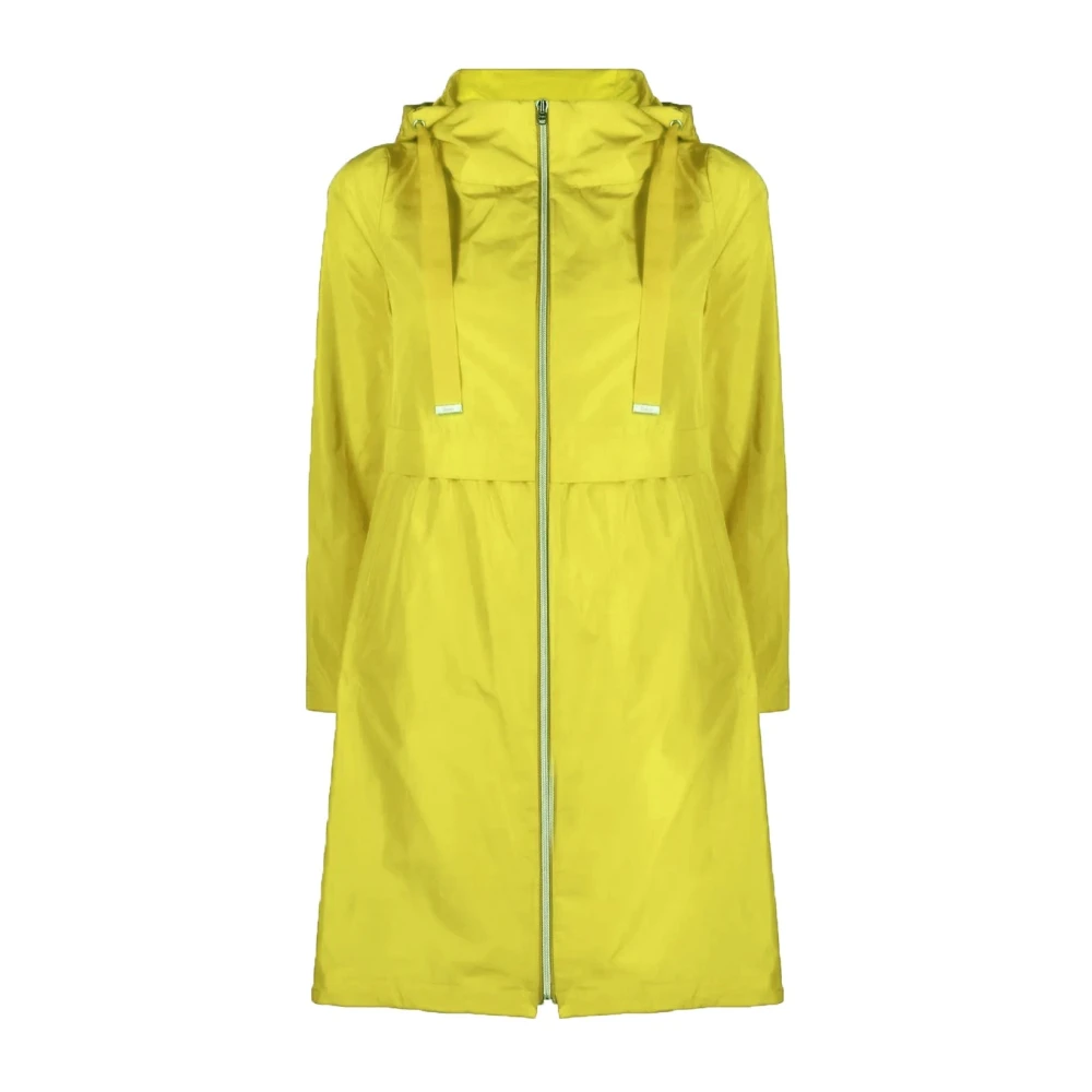 Herno Women's Yellow Lightweight Parka Coat - Parkas - 2XL - Coats