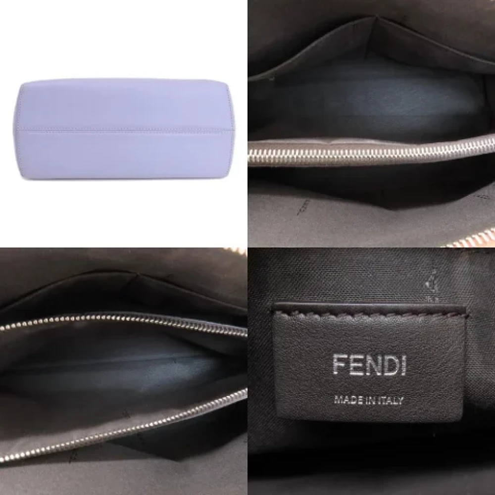 Fendi Vintage Pre-owned Leather fendi-bags Purple Dames