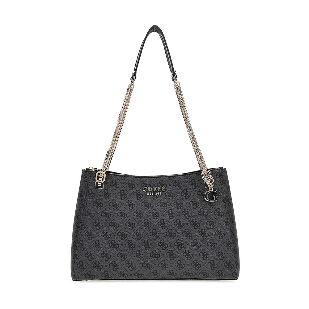Guess Women's Gray Shoulder Bags, One Size, Eliette Shoulder Bag