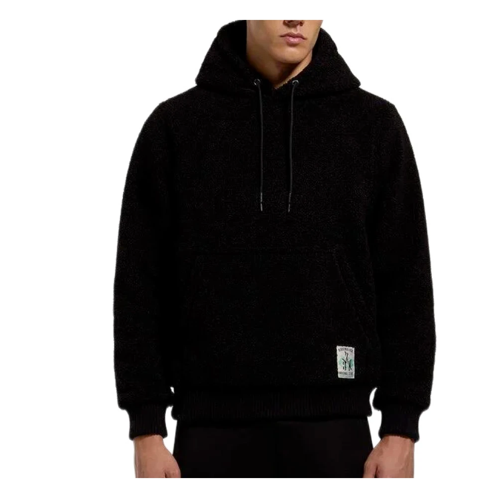 Bikkembergs Men's Black Hoodies, L, Felpa