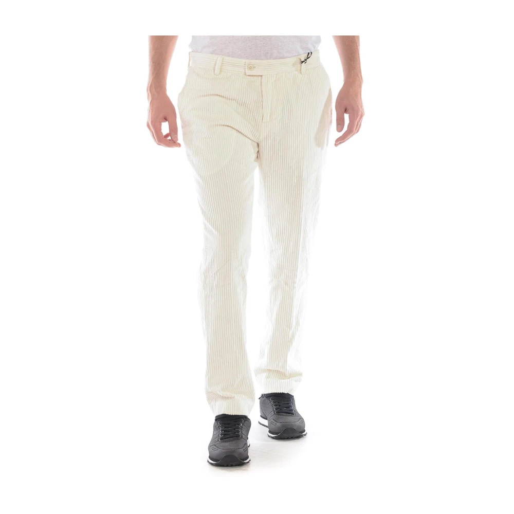 Daniele Alessandrini Men's White Jeans Trouser - Chinos - Xs - Trousers