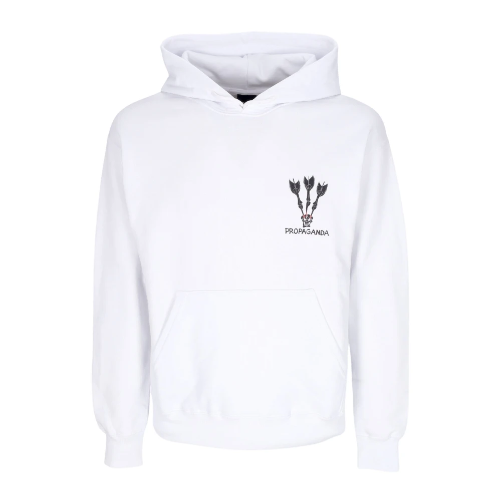 Propaganda Witte Lichtgewicht Hoodie White Heren