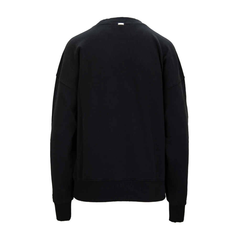 Herno Pullover Sweatshirt Black Dames