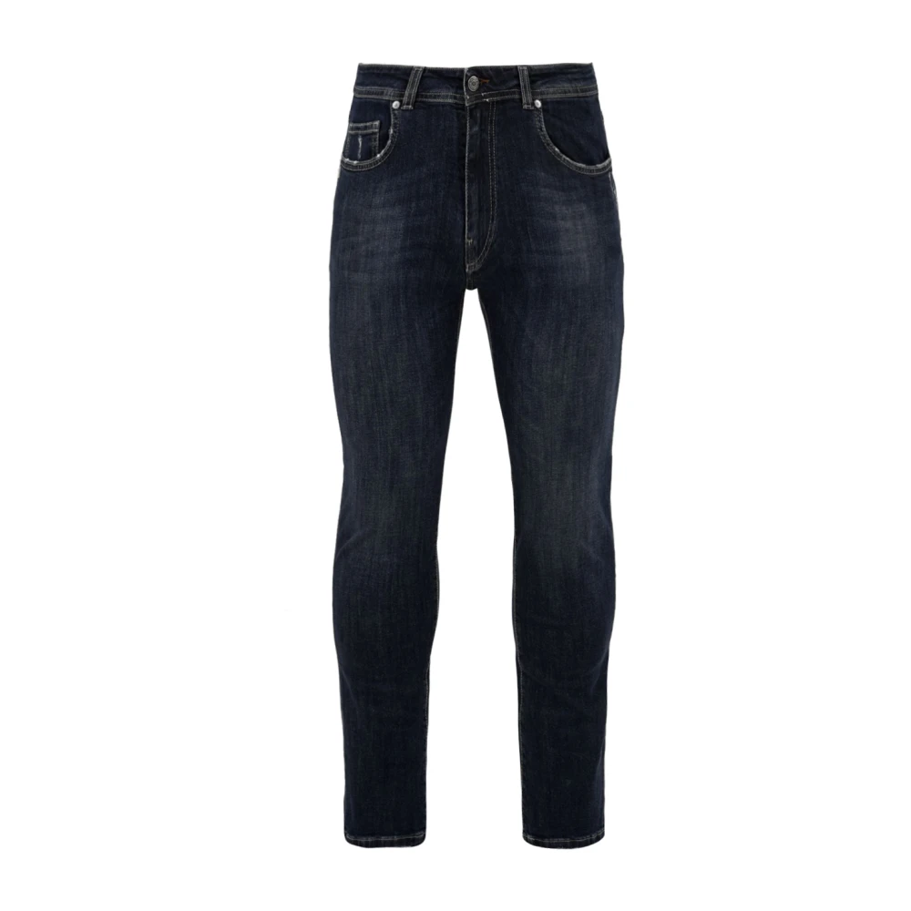 Daniele Alessandrini Pf002F1014306 Denver 1111 Jeans voor heren Blue Heren