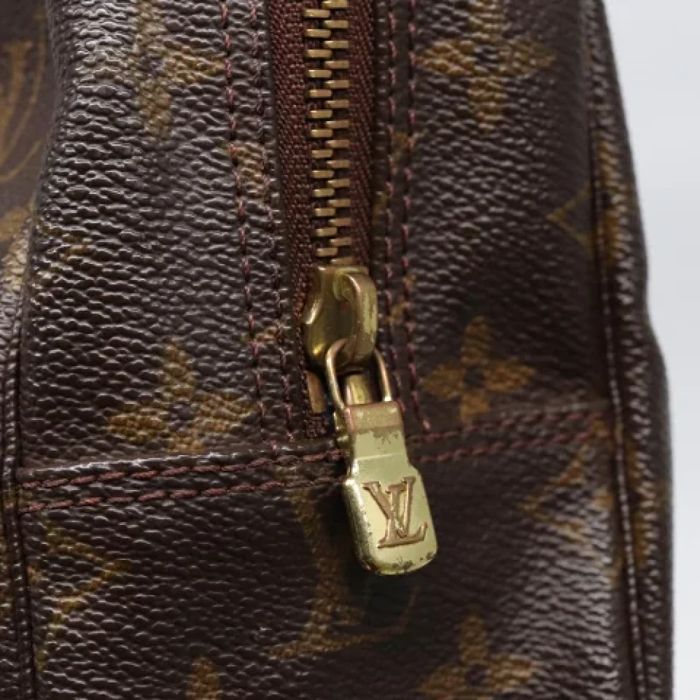 Louis Vuitton Vintage Pre-owned Canvas clutches Brown Dames
