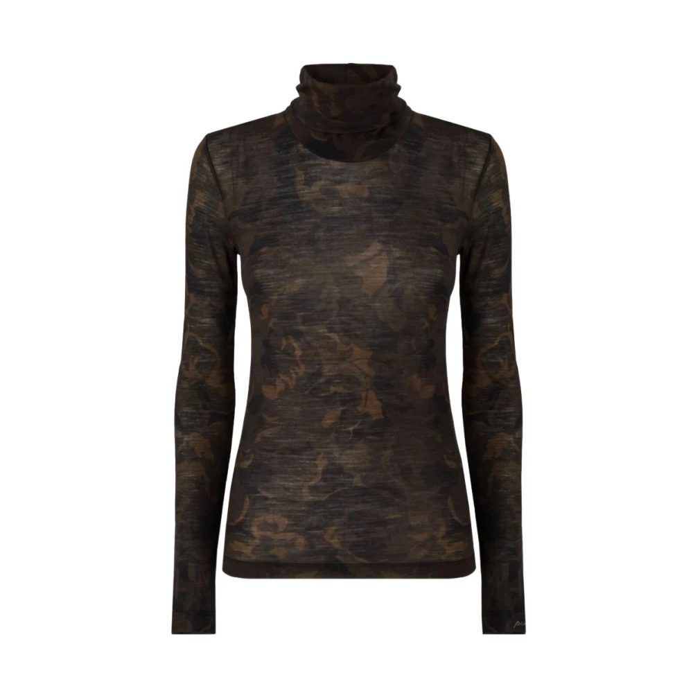 Pinko Vrouw Groente Truien & Vesten Dames, Groen, S, Wol, Brendola Trui