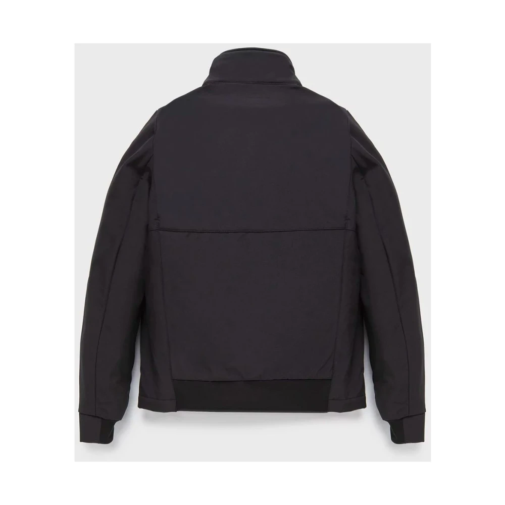 RefrigiWear Zwarte Soft-Shell Bomberjack Black Heren