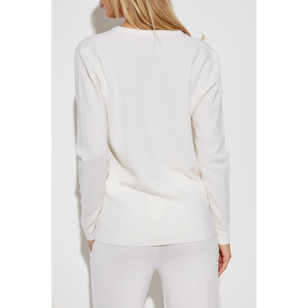 Max Mara Wollen trui White Dames