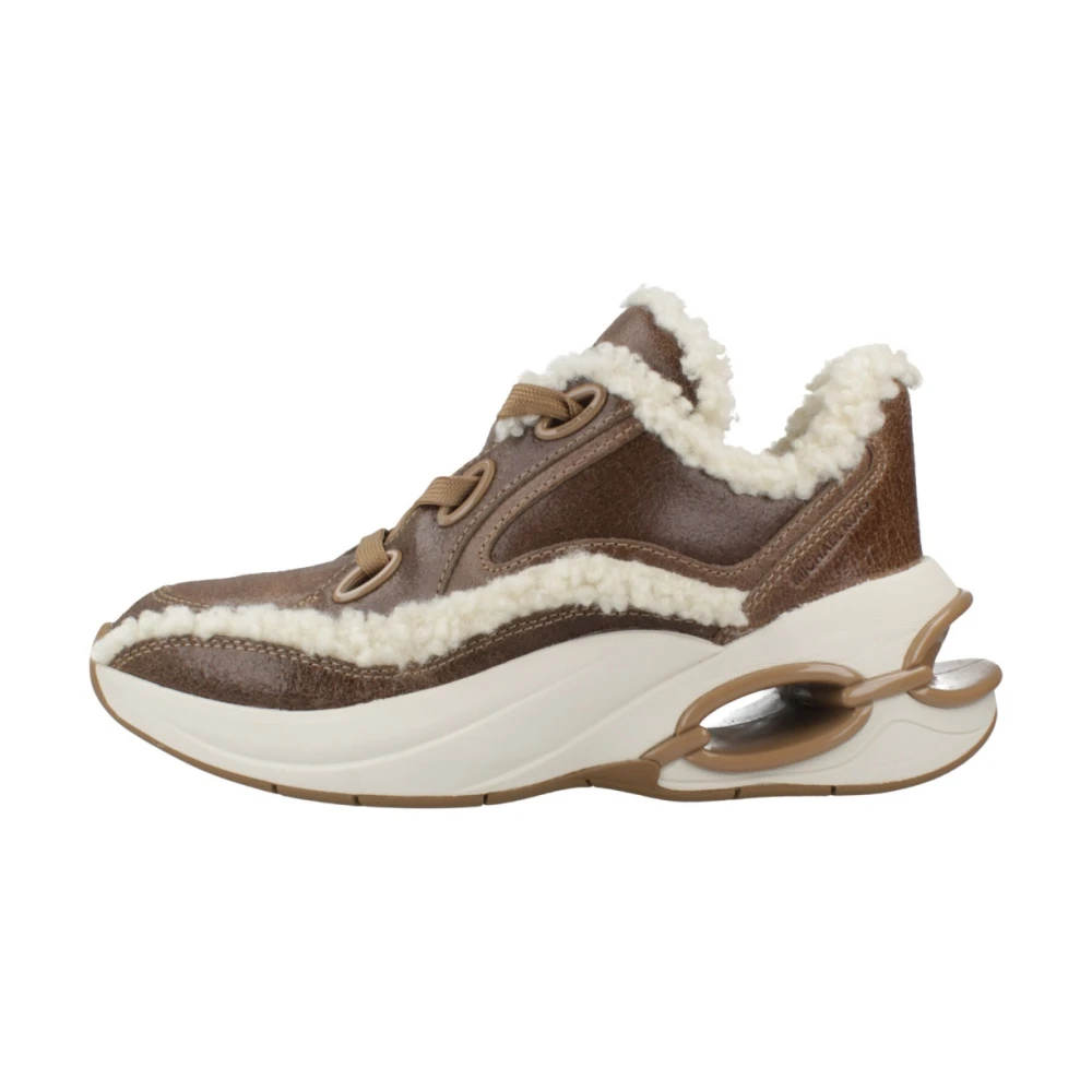 Michael Kors Toni Trainer Sneakers Dames Schoenen Bruin