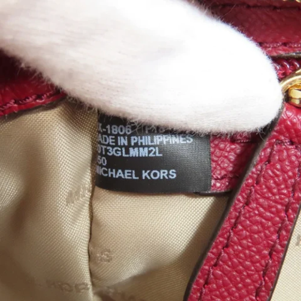 Michael Kors Pre-owned Plastic shoulder-bags Red Dames