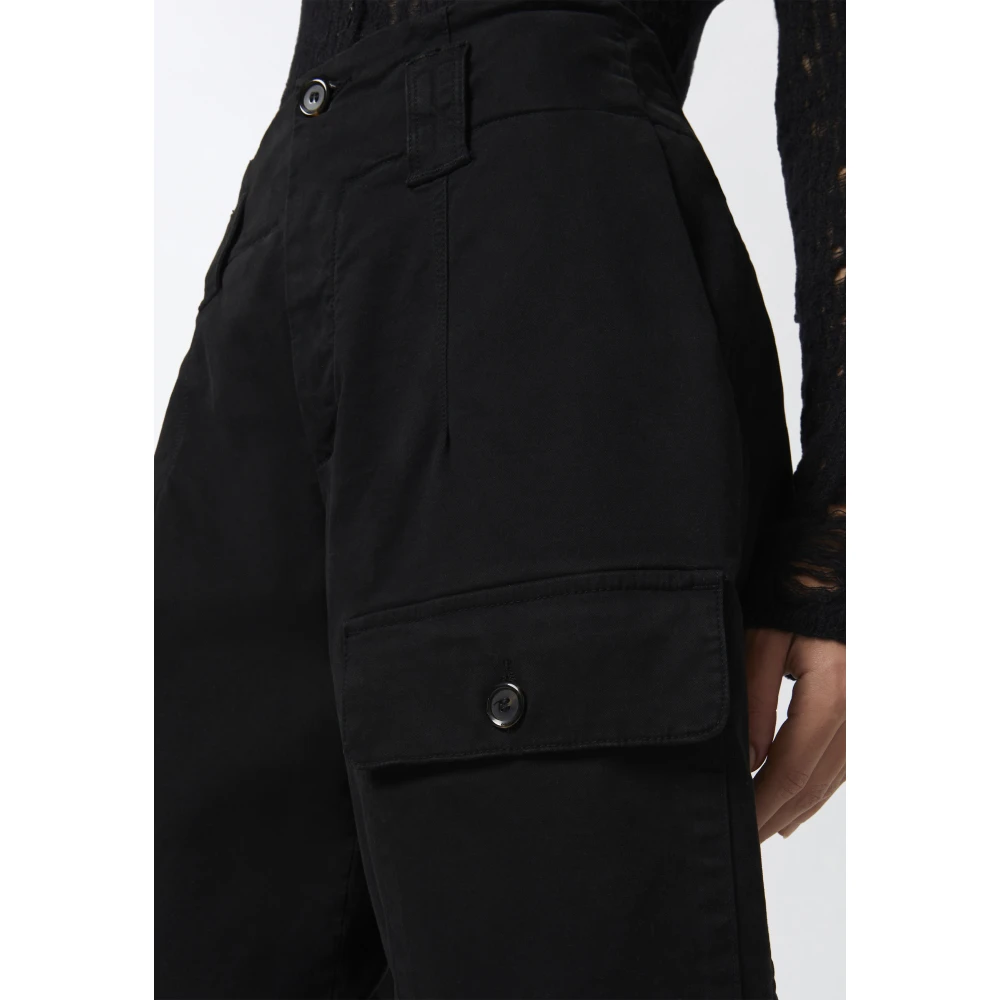 pinko Casual Denim Broek Black Dames