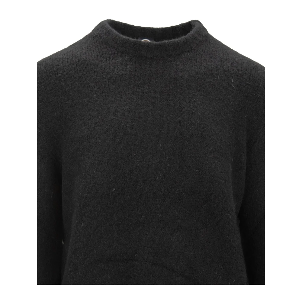 Colmar Dames Pullover Trui met Geribbelde Randen Black Dames