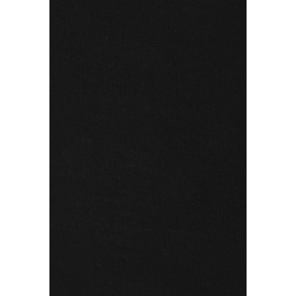 Max Mara Zwarte Cashmere V-Hals Trui Black Dames