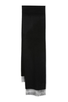 black-cashmere-embroidered-logo-scarf