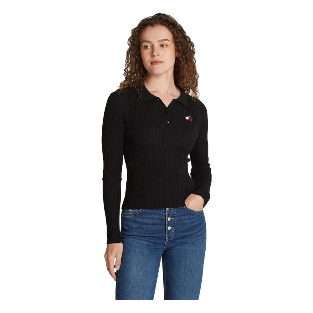 Tommy Jeans Trui Black Dames