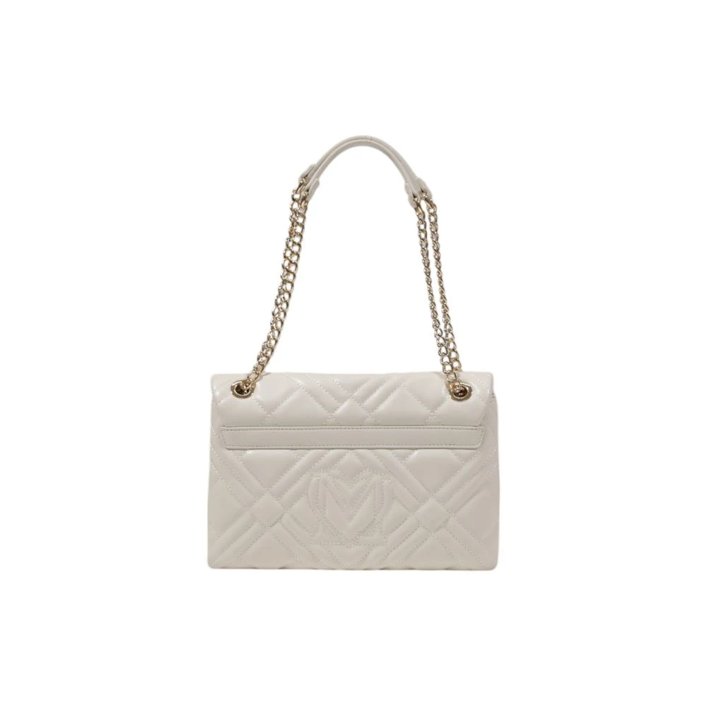 Love Moschino Beige Handtas Lente Zomer Collectie Beige Dames