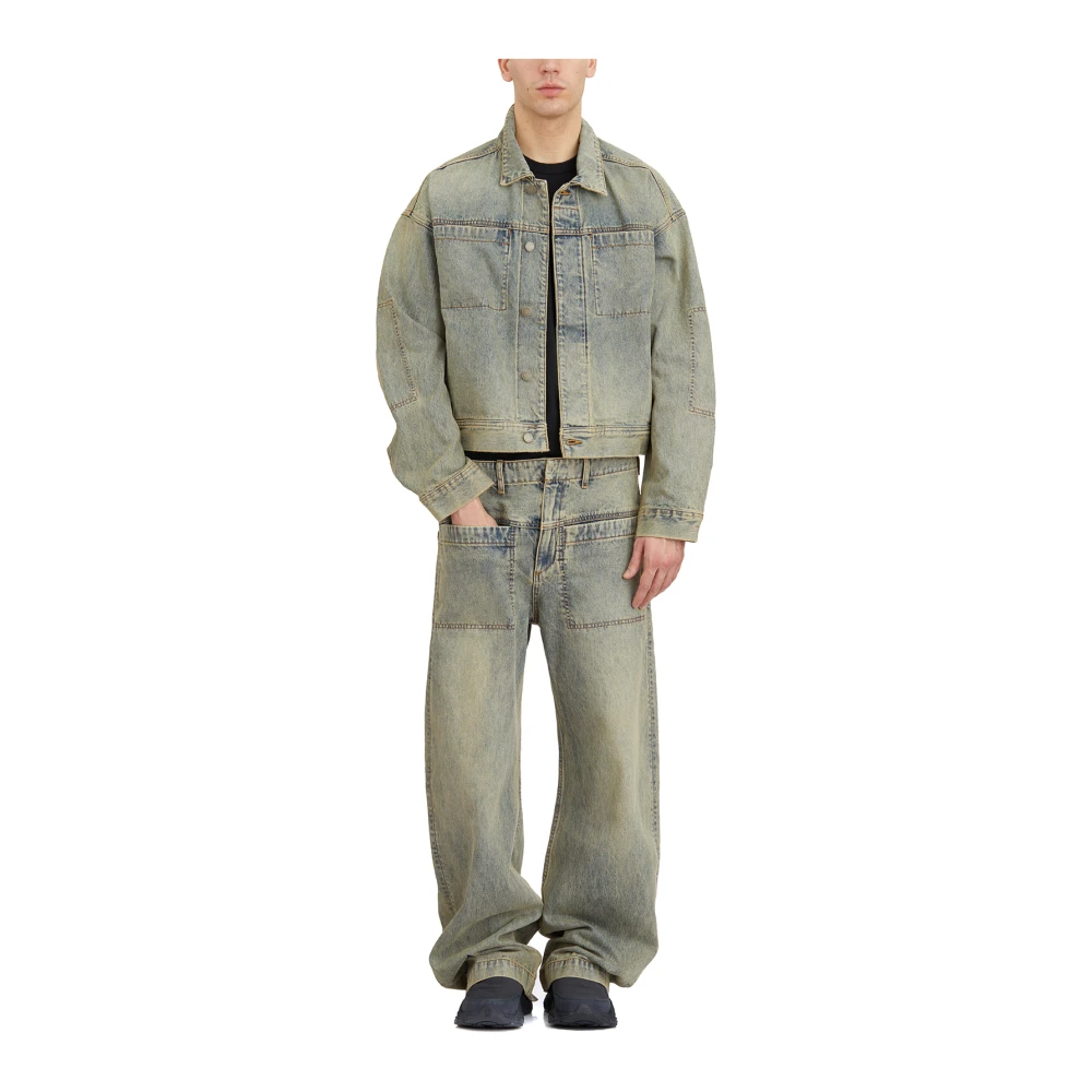 Entire Studios Denim Wave Broek Blue Heren