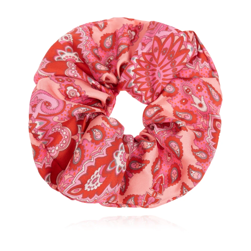 ETRO Zijden haar scrunchie Pink Dames