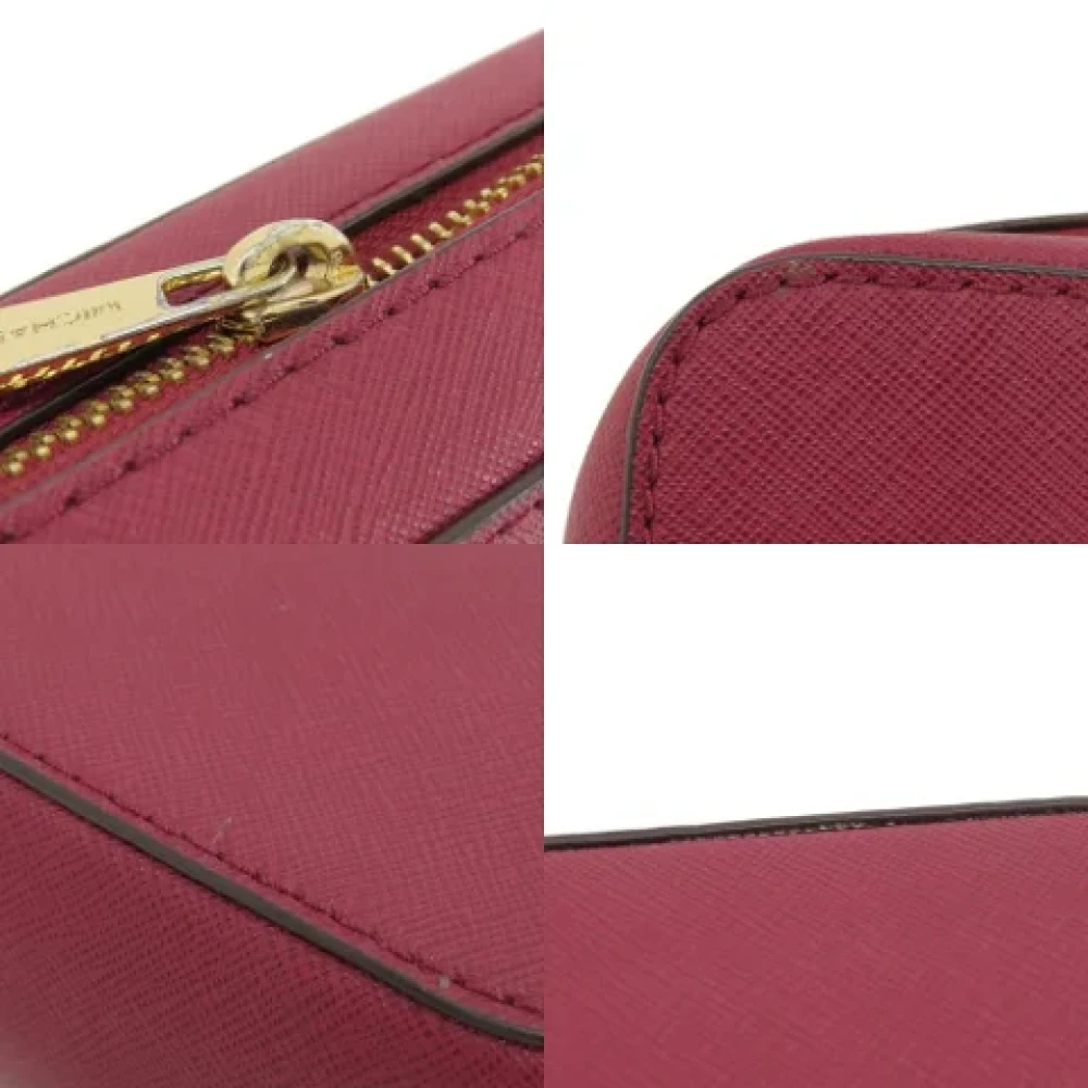 Michael Kors Pre-owned Leather shoulder-bags Red Dames