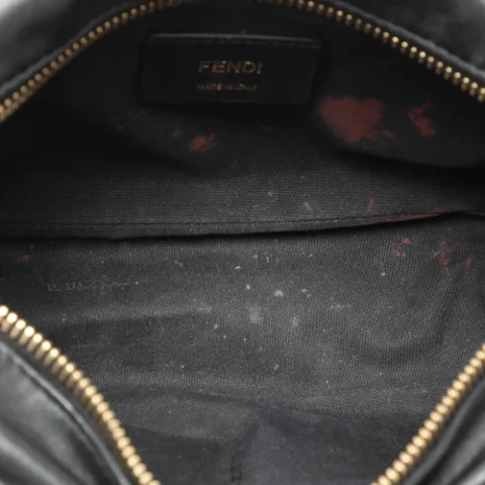 Fendi Vintage Pre-owned Leather fendi-bags Black Dames