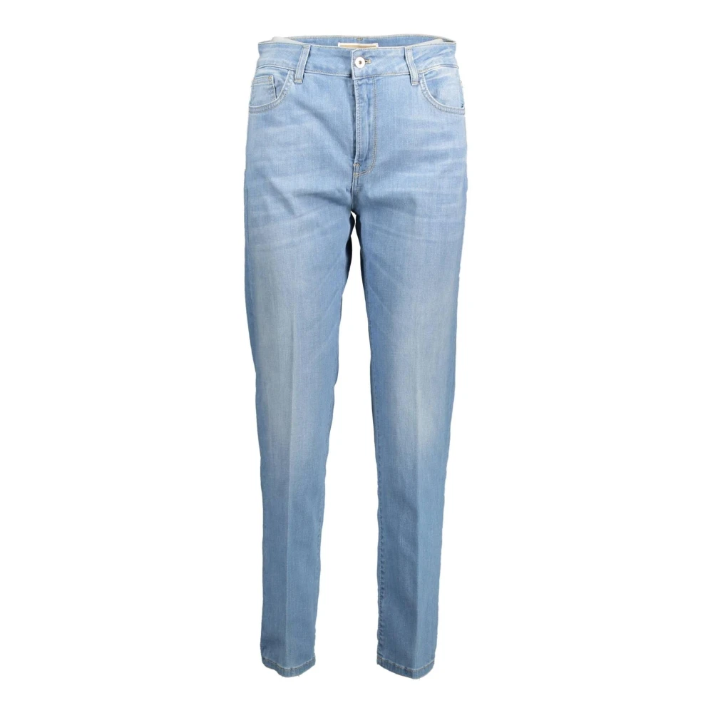 Lysblå bomull jeans & bukse