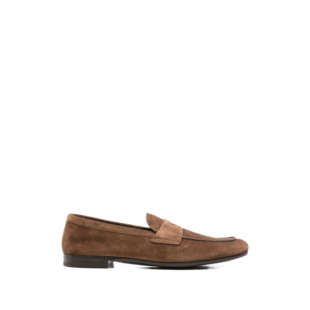 Prada Brown Loafers, Male, 11 Uk, Leather Loafers