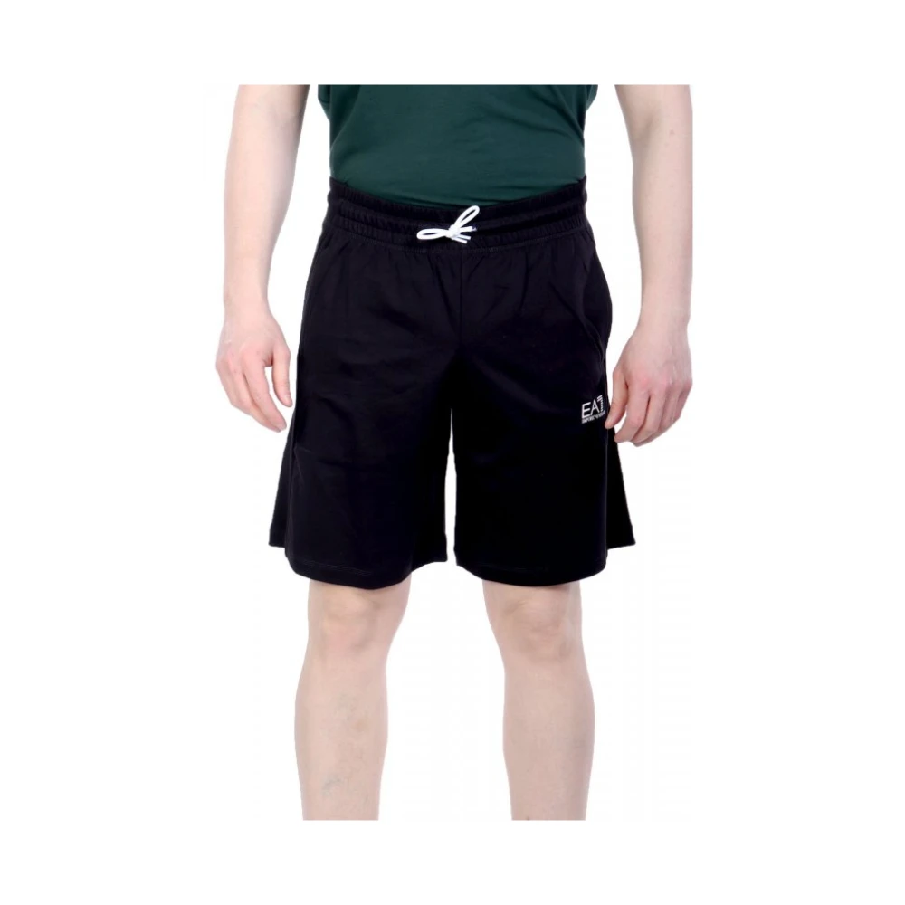 Emporio Armani Ea7 Herren Schwarz Shorts, K, Xlgröße: