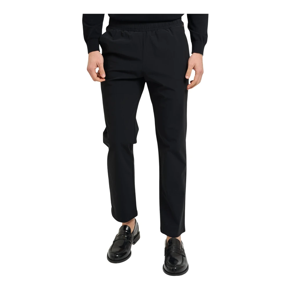 Save The Duck Men's Black Cropped Trousers, Xl, Michael Trousers