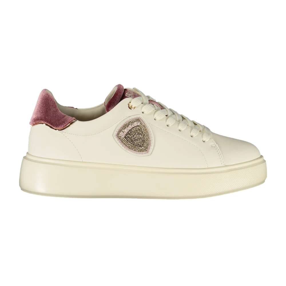 Blauer Women's White Sports Shoe