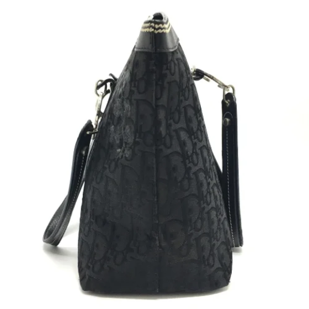 Dior Vintage Pre-owned Fabric dior-bags Black Dames