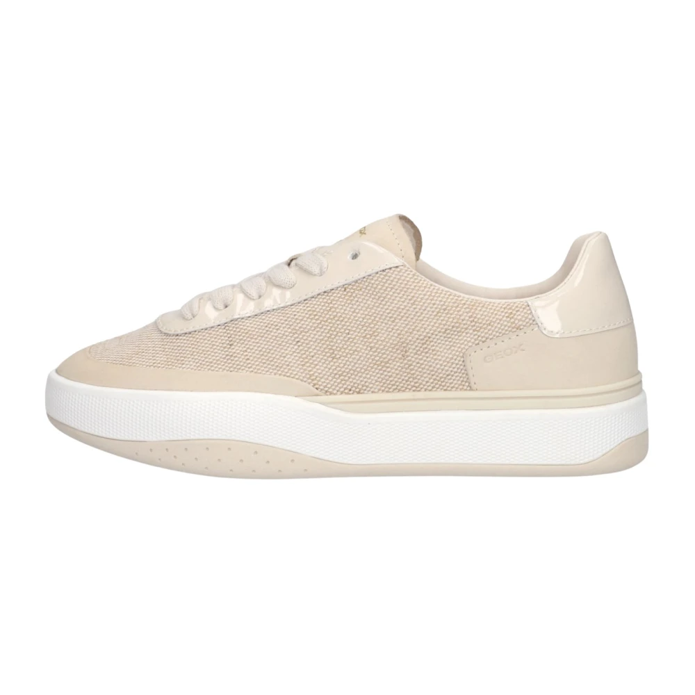Geox Dynamia Sneakers Dames Schoenen Beige