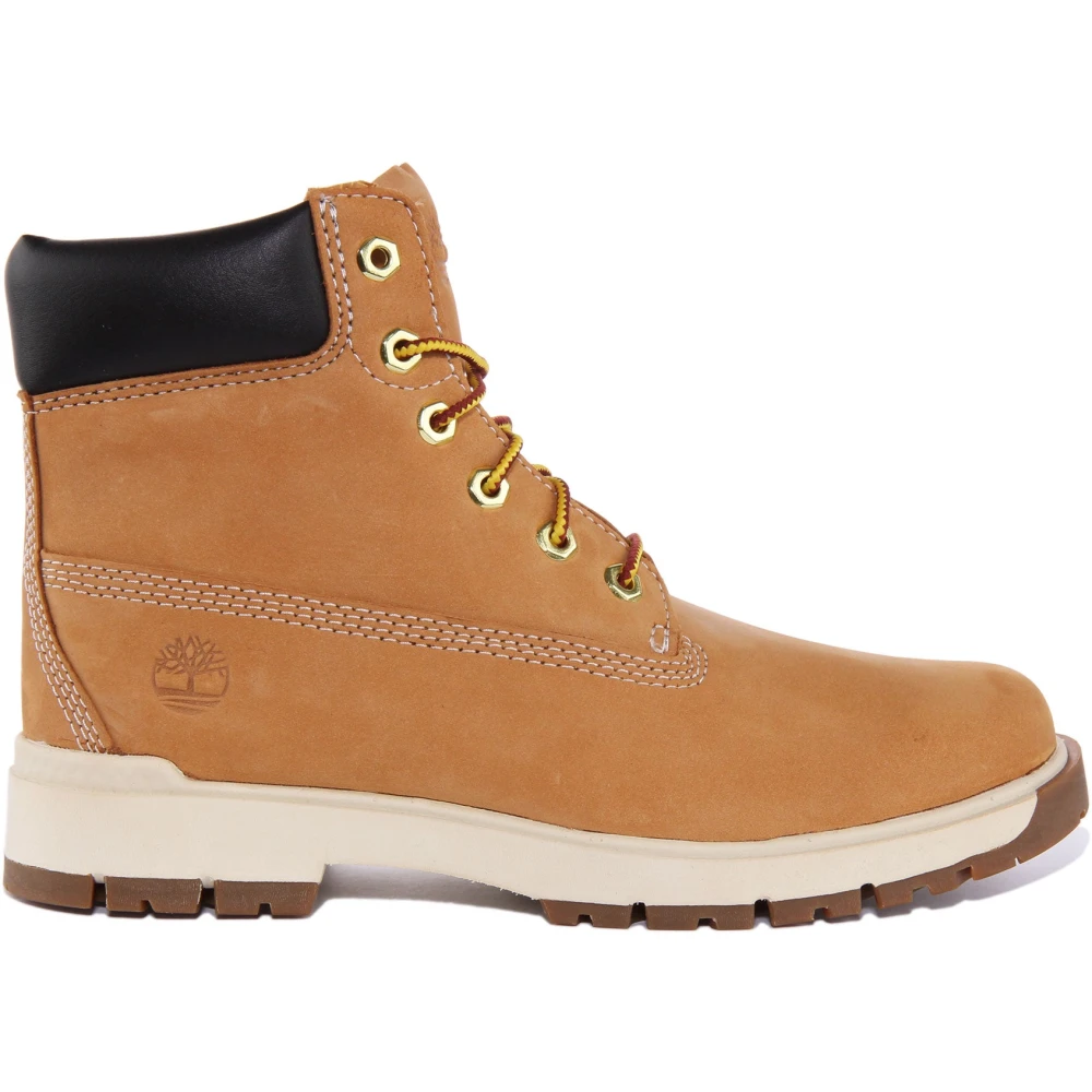 Timberland Boys Brown Waterproof Leather Ankle Boots - Kids Boots - 36 Eu - Kids