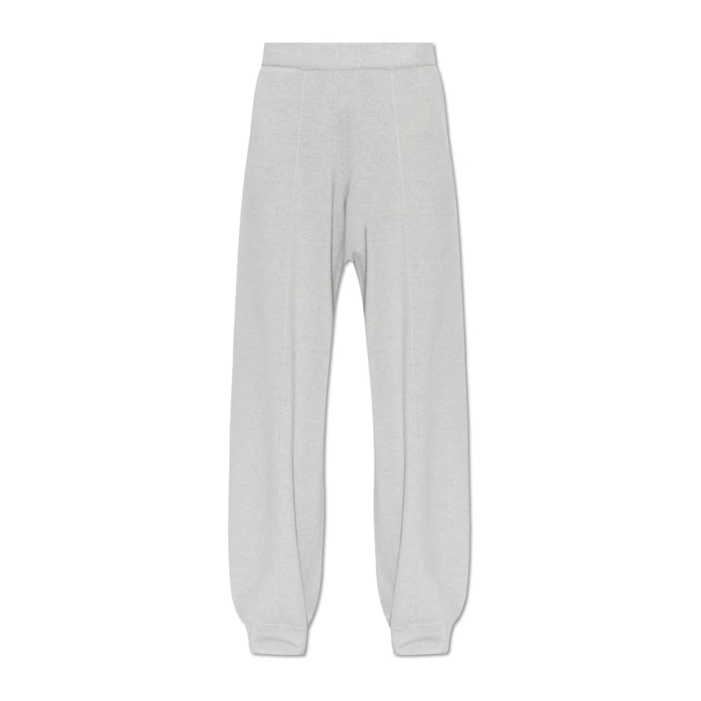 Fabiana Filippi Women's Gray Wide Trousers, Xs, Wide-Leg Trousers