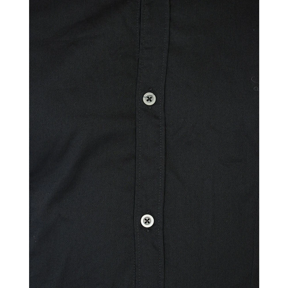 Daniele Alessandrini Casual Button-Up Overhemd Black Heren