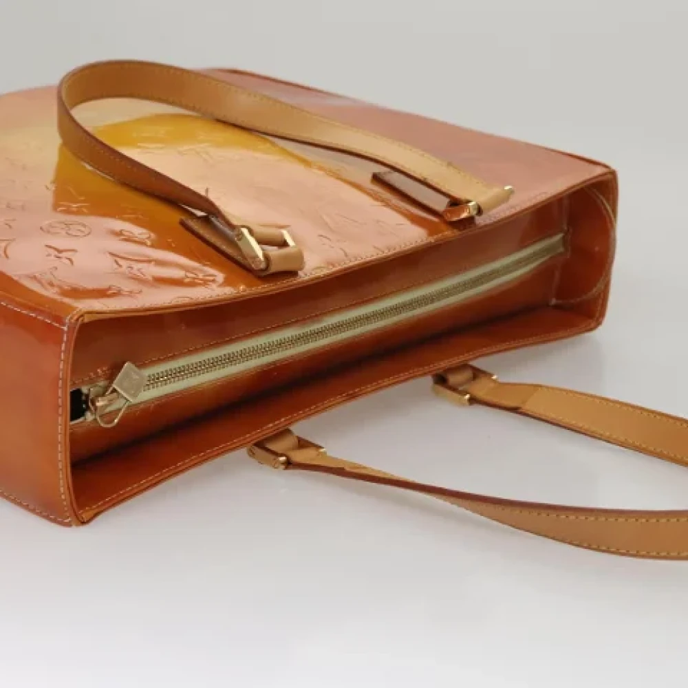 Louis Vuitton Vintage Pre-owned Leather totes Yellow Dames