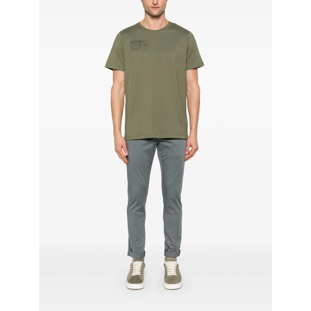 Dondup Grijze Broek Verhoog Garderobe Stijl Gray Heren
