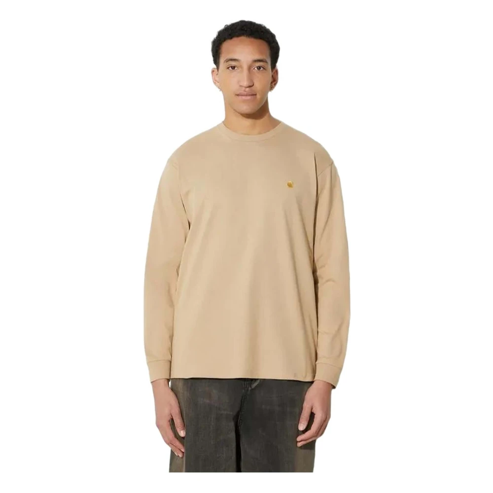 Carhartt WIP Lange mouwen T-shirt Beige Heren