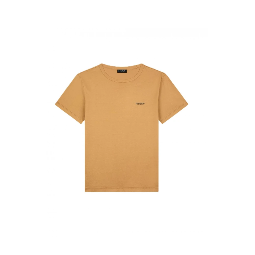 Dondup Katoenen T-shirt Brown Heren