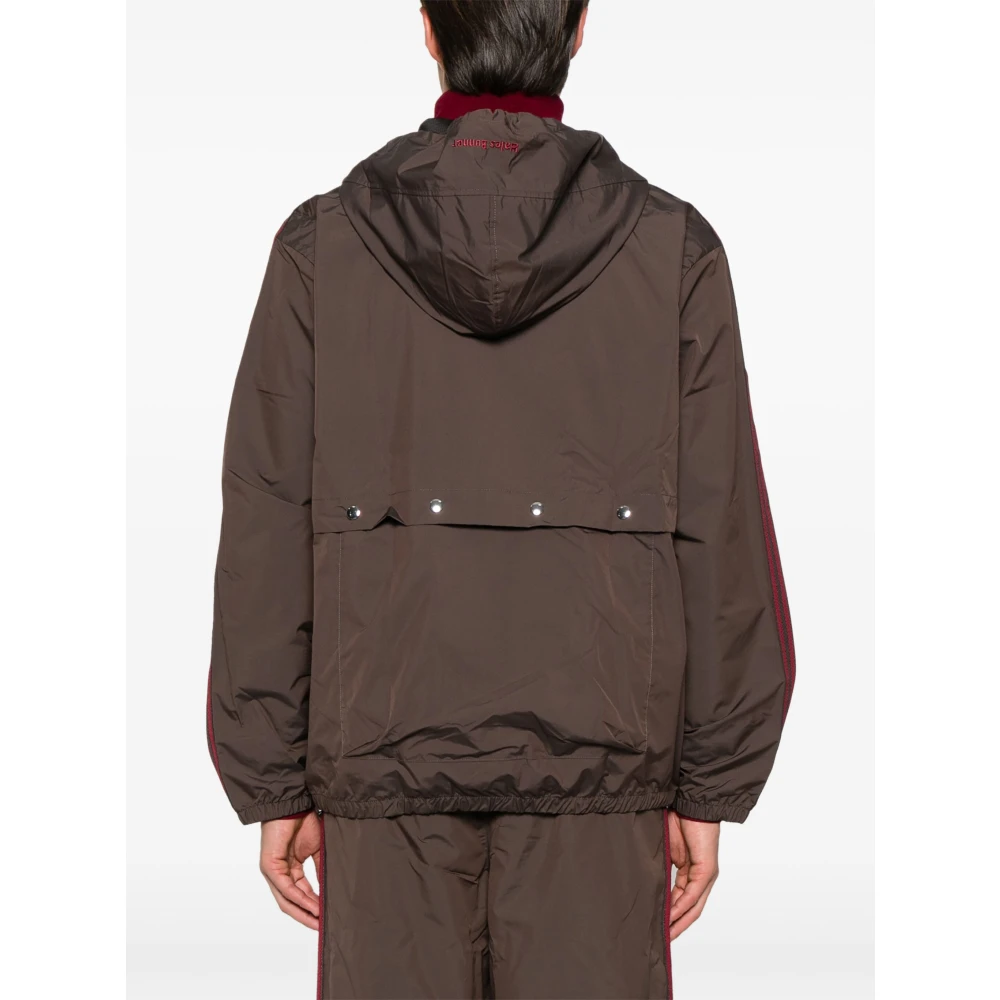 Adidas Nylon Parka Jas Brown Heren