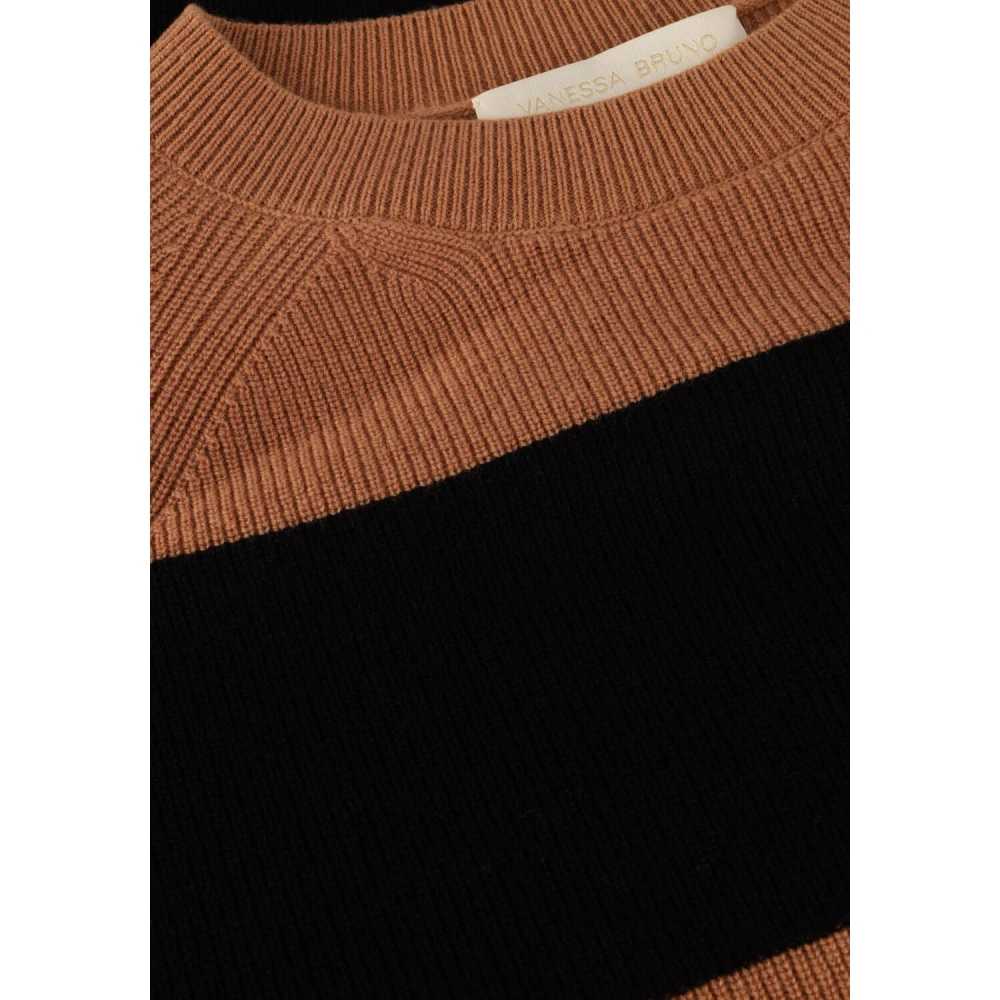 Vanessa Bruno Zwarte Dania Trui Multicolor Dames