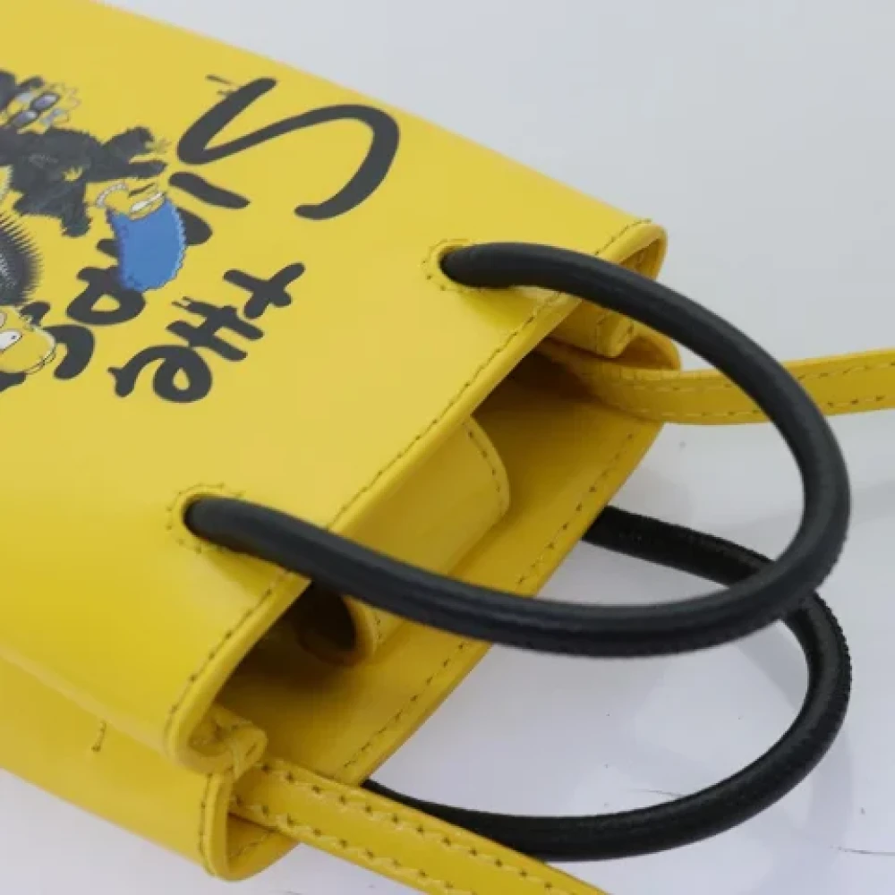 Balenciaga Vintage Pre-owned Leather balenciaga-bags Yellow Dames
