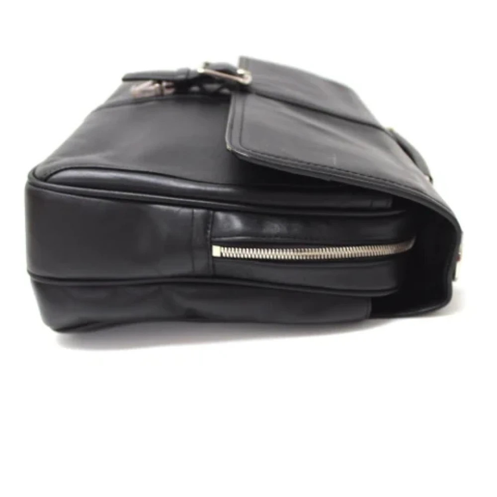 Coach Pre-owned Leather handbags Black Dames