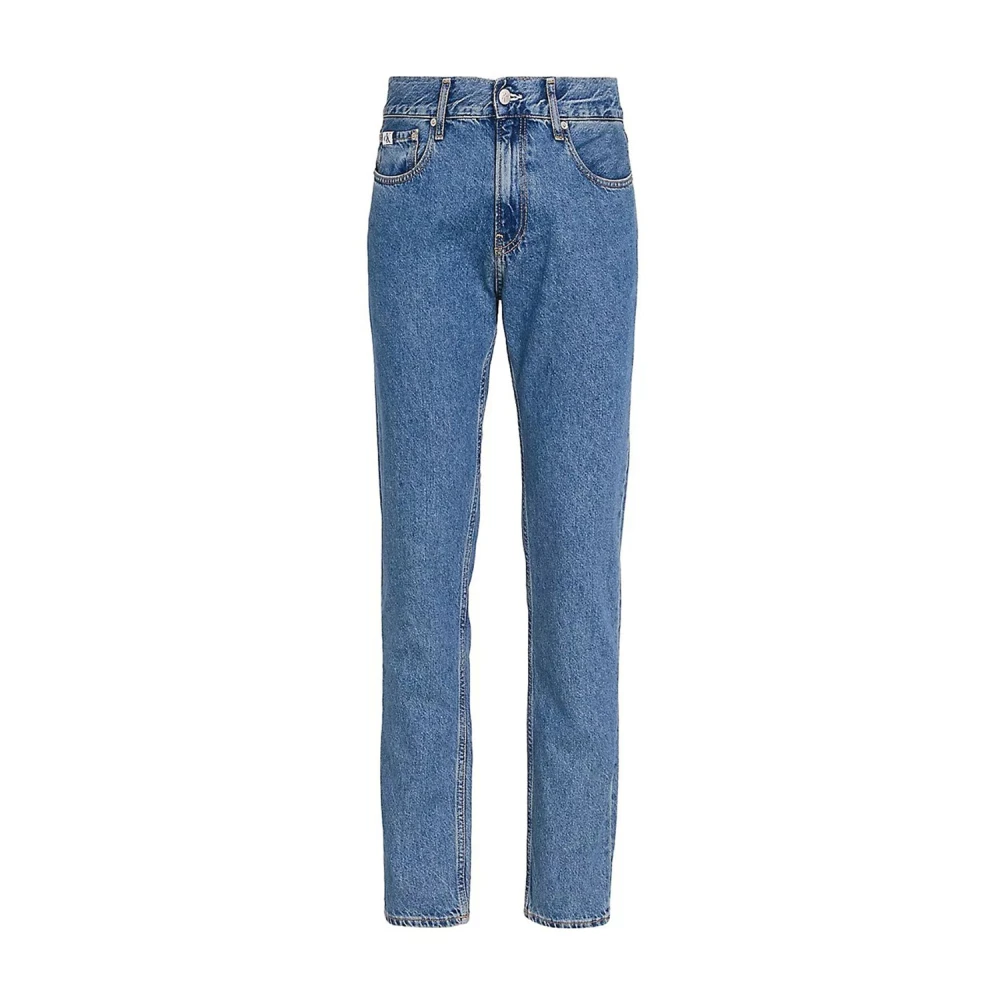 Calvin Klein Jeans Denim Broeken voor Stijlvolle Outfits Blue Heren