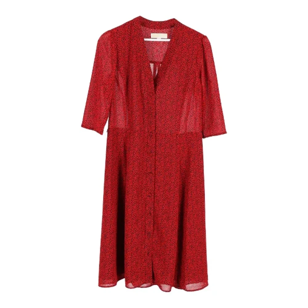 Michael Kors Pre-owned Polyester dresses Red Dames