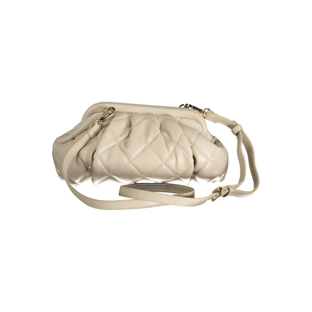 Valentino by Mario Valentino Beige Handtas met Verstelbare Schouderriem Beige Dames