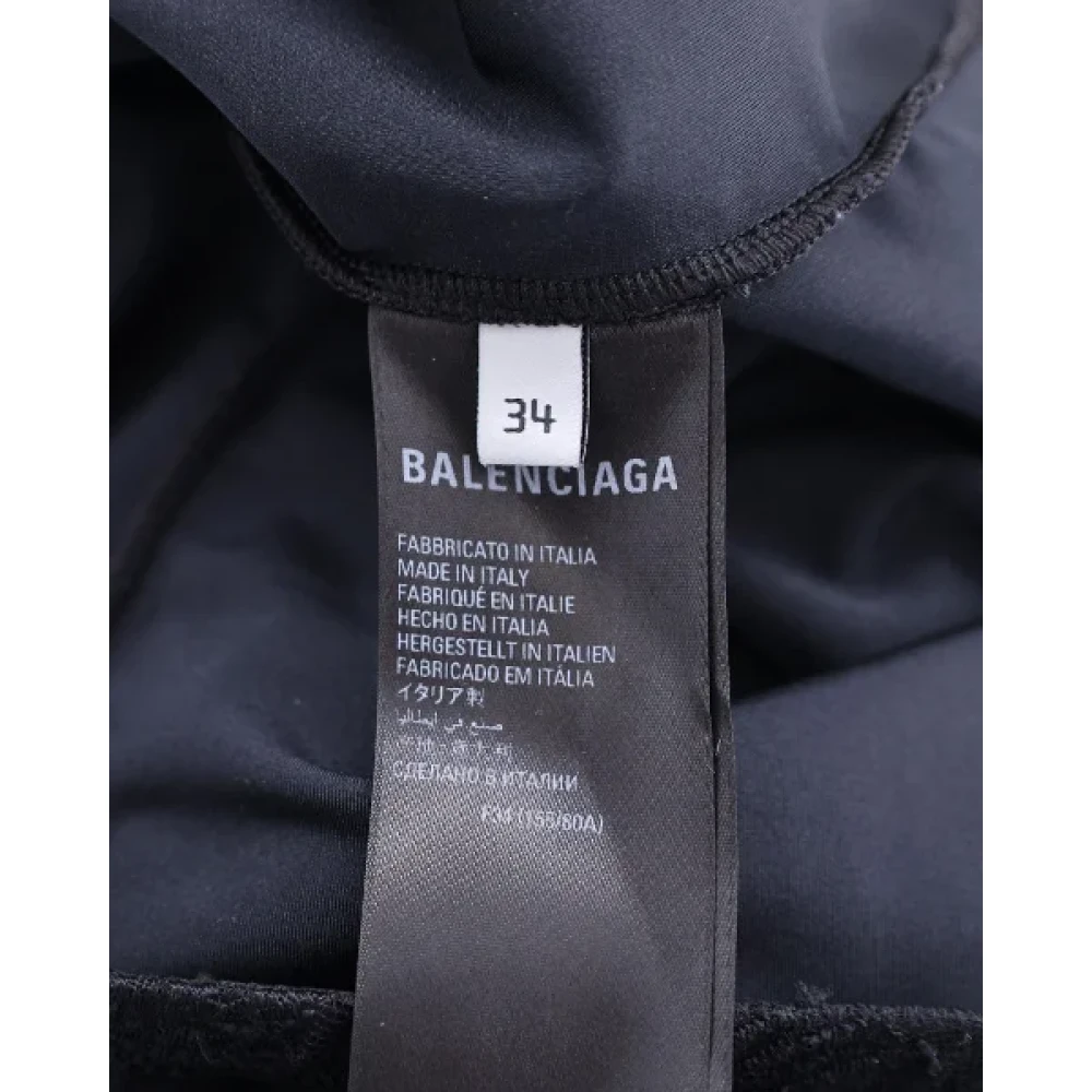 Balenciaga Vintage Pre-owned Nylon tops Black Dames